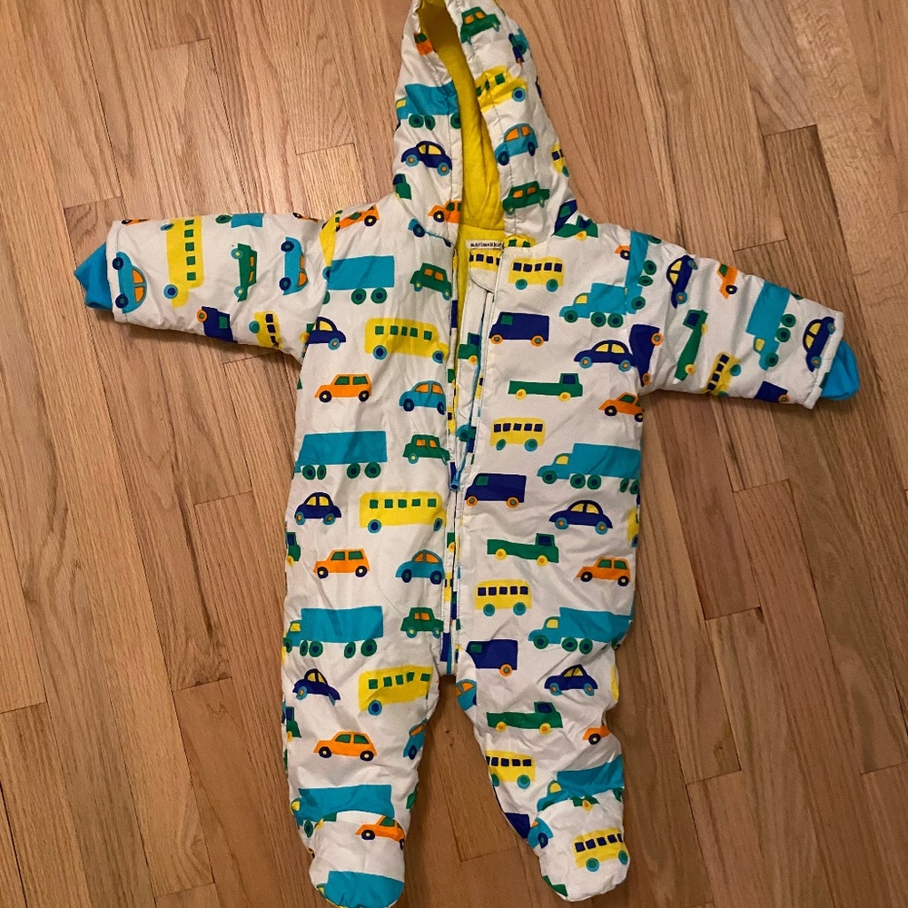 MARIMEKKO cars bunting  6-12m